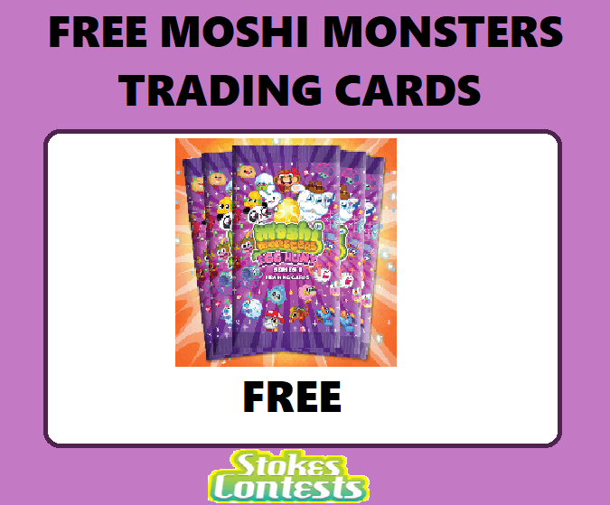 Image FREE Moshi Monsters Trading Cards Pack