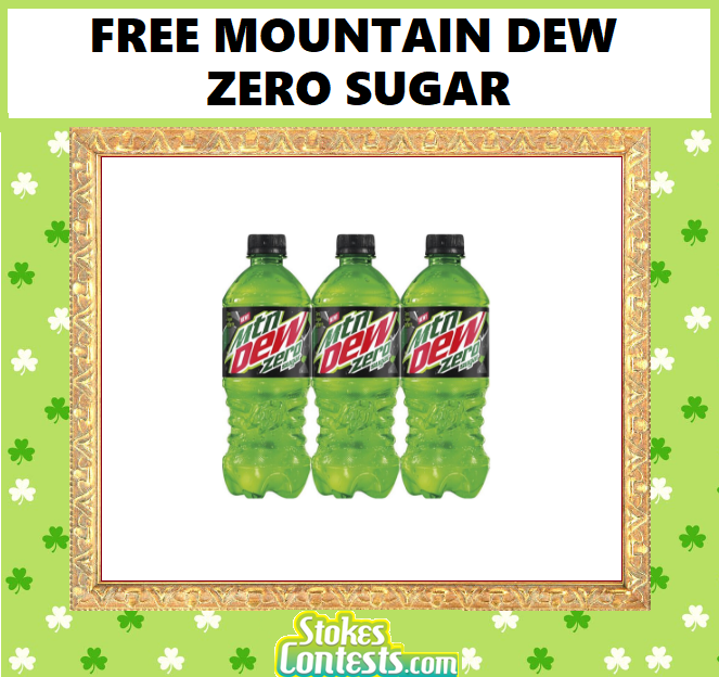 Image FREE Mountain Dew Zero Sugar