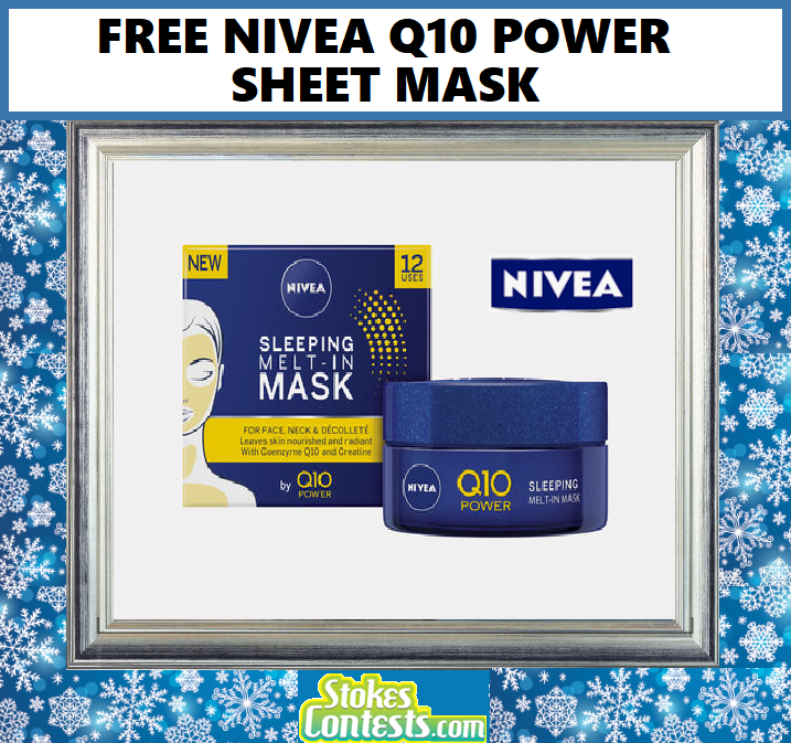 Image FREE NIVEA Q10 Power Sheet Mask
