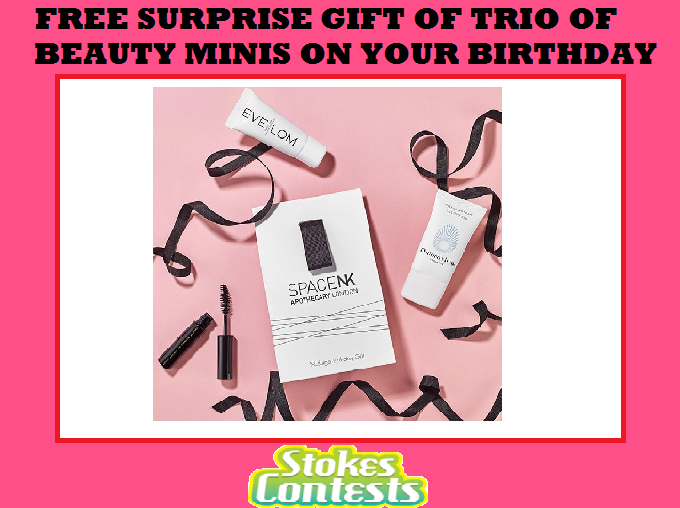 Image FREE Surprise Gift of Beauty Minis on Your Birthday