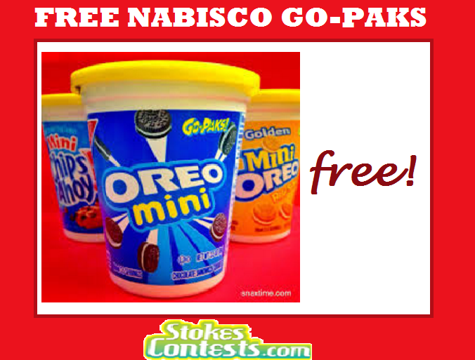 Image FREE NABISCO Go-Paks TODAY ONLY!
