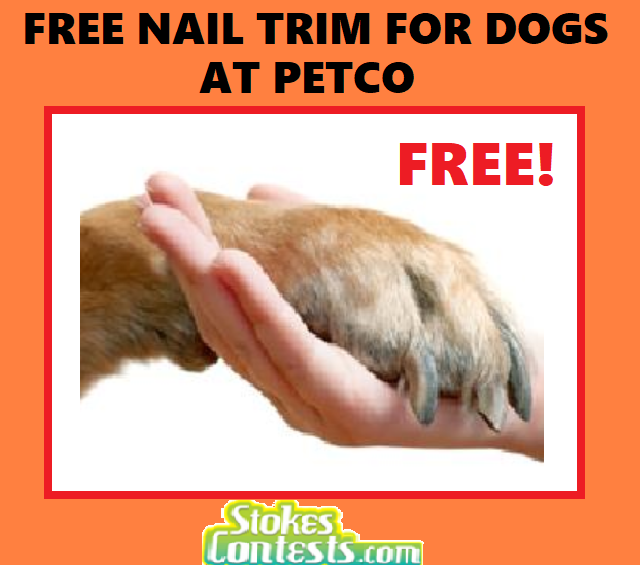 Image FREE Nail Trim for Dogs @Petco