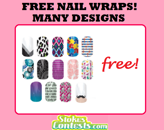 Image FREE Nail Wraps - Choose From Many Designs!