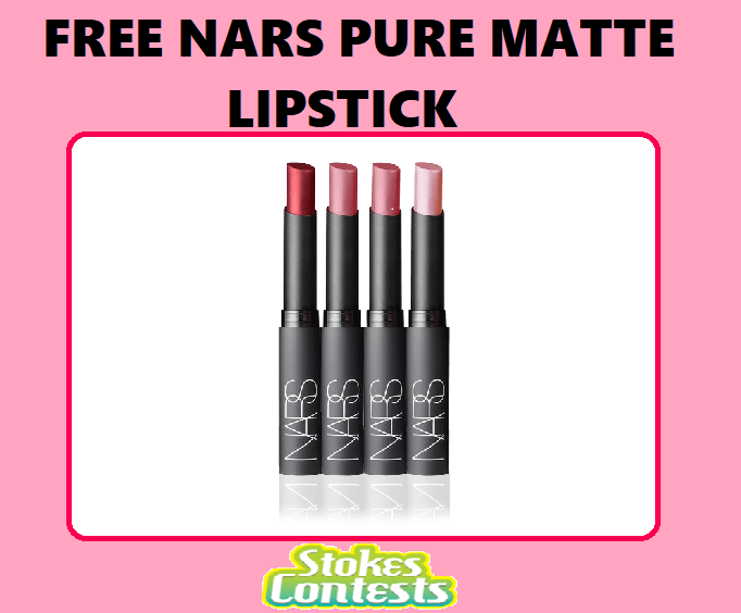 Image FREE NARS Pure Matte Lipstick