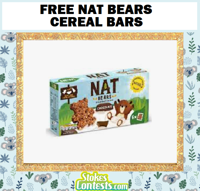 Image FREE Nat Bears Cereal Bars