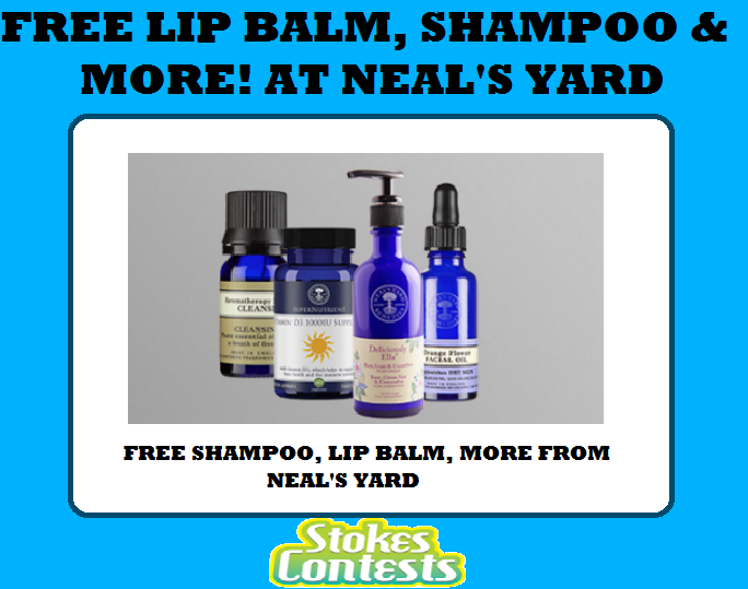 Image FREE Organic Shampoo, Lip Balm & More at Neal's Yard