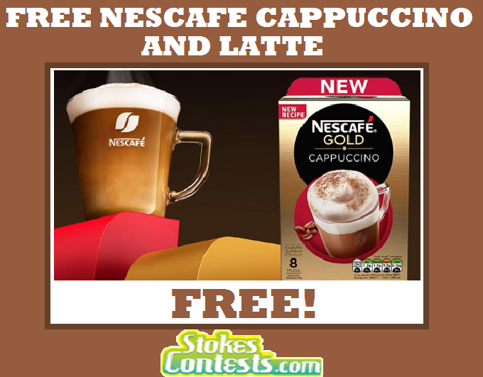 Image FREE Nescafe Cappuccino or Latte