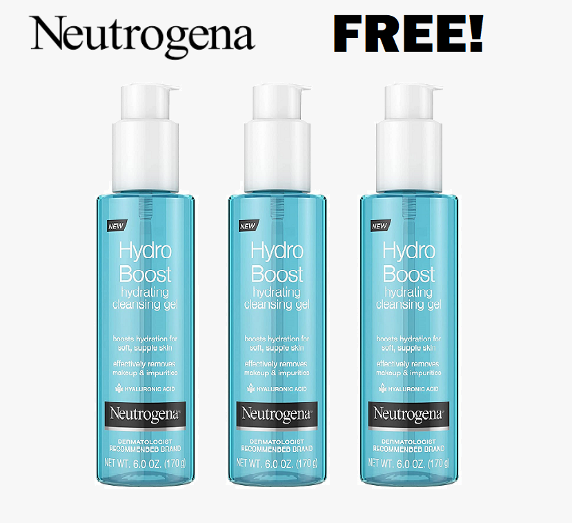 Image FREE Neutrogena Hydro Boost Hydrating Cleansing Gel