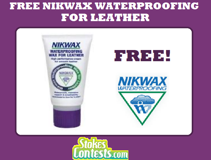 Image FREE Nikwax Waterproofing for Leather Sample