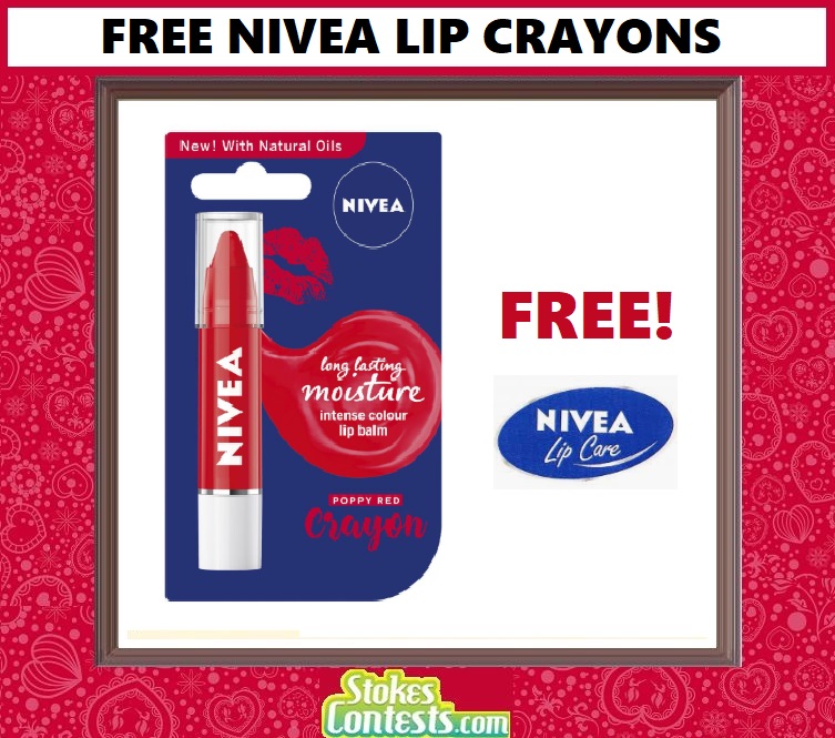 Image FREE Nivea Lip Crayons & Nivea Urban Skin Products