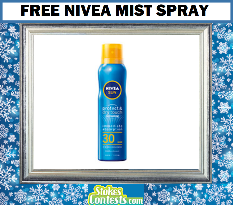 Image FREE Nivea Mist Spray