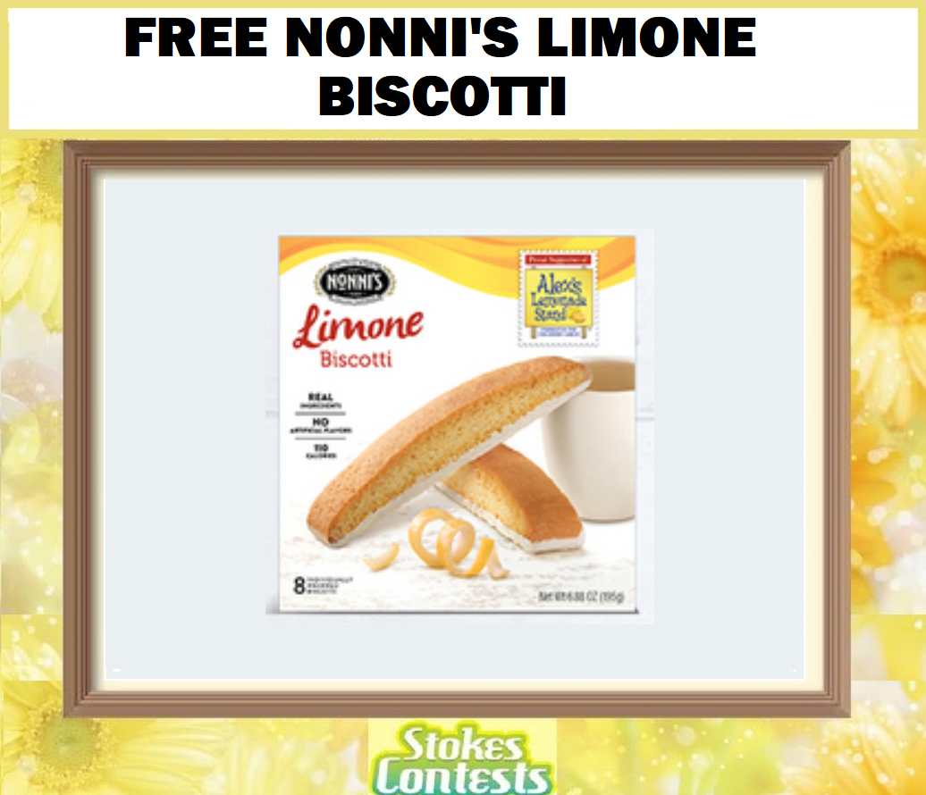 Image FREE Nonni’s Limone Biscotti