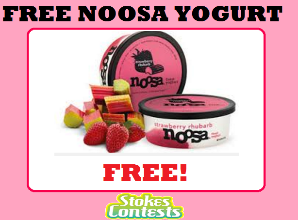 Image FREE 8 oz Noosa Yogurt.