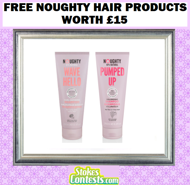 Image FREE Noughty Hair Products Worth £15