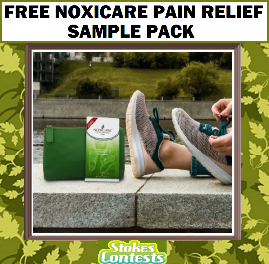Image FREE Noxicare Pain Relief Cream Sample Pack
