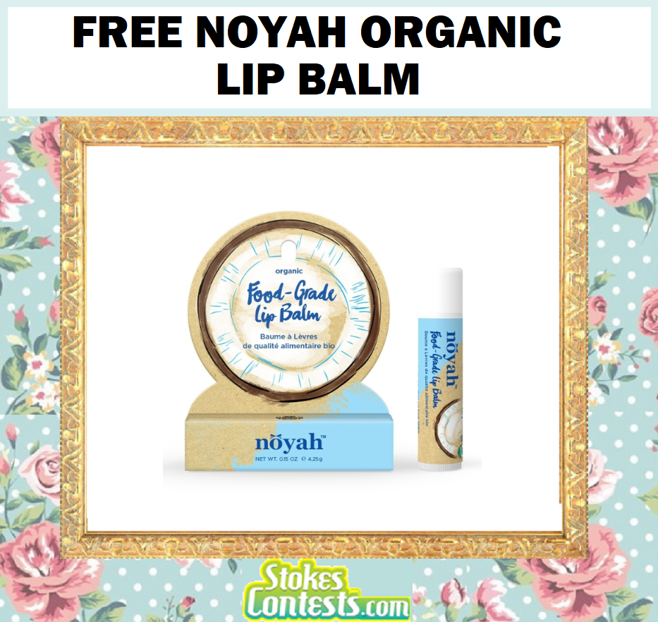 Image FREE Noyah Organic Lip Balm