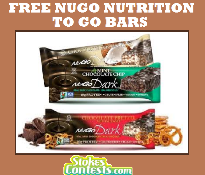 Image FREE NuGo Nutrition to Go Bars