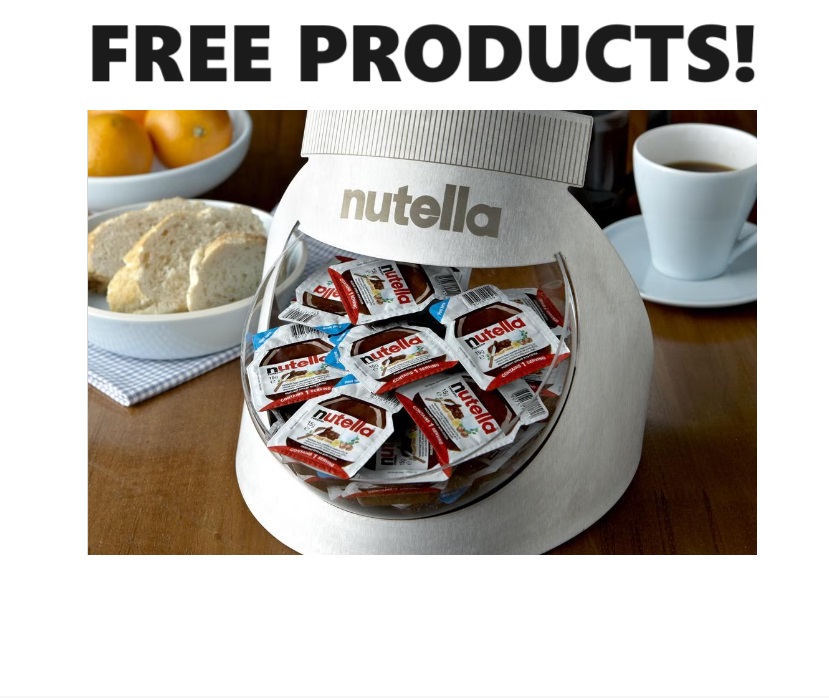 Image FREE Nutella Baking kits, display stands, Window stickers and MORE!