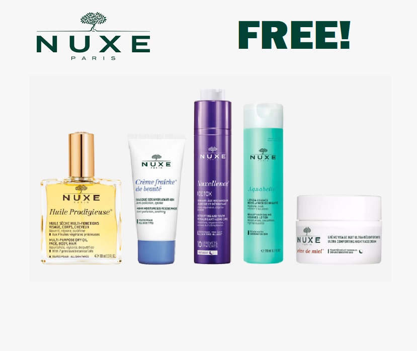 Image FREE Nuxe Beauty Products