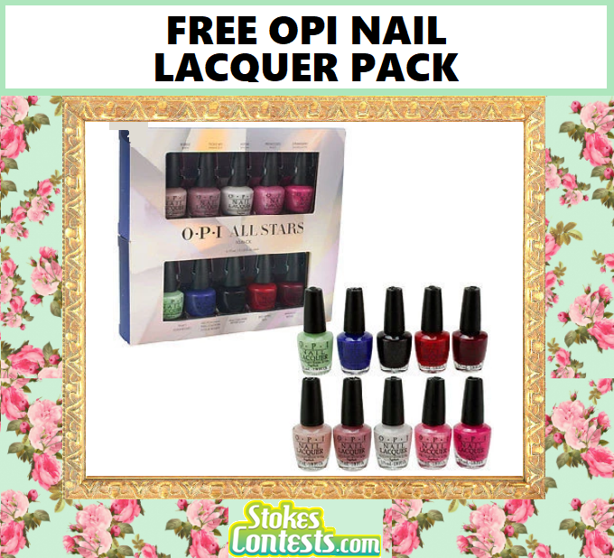 Image FREE OPI Nail Lacquer Pack