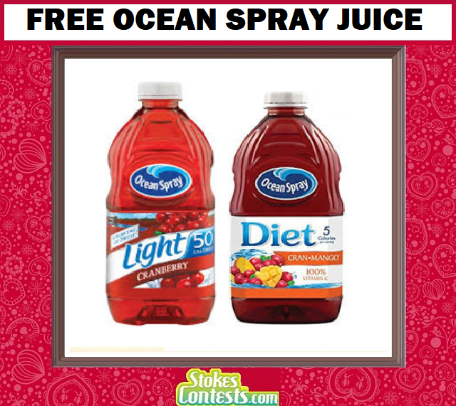 Image FREE Ocean Spray Juice