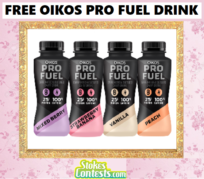 Image FREE Oikos Pro Fuel Drink 