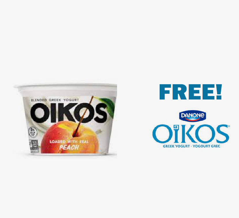 Image FREE Oikos Blended Nonfat Greek Yogurt