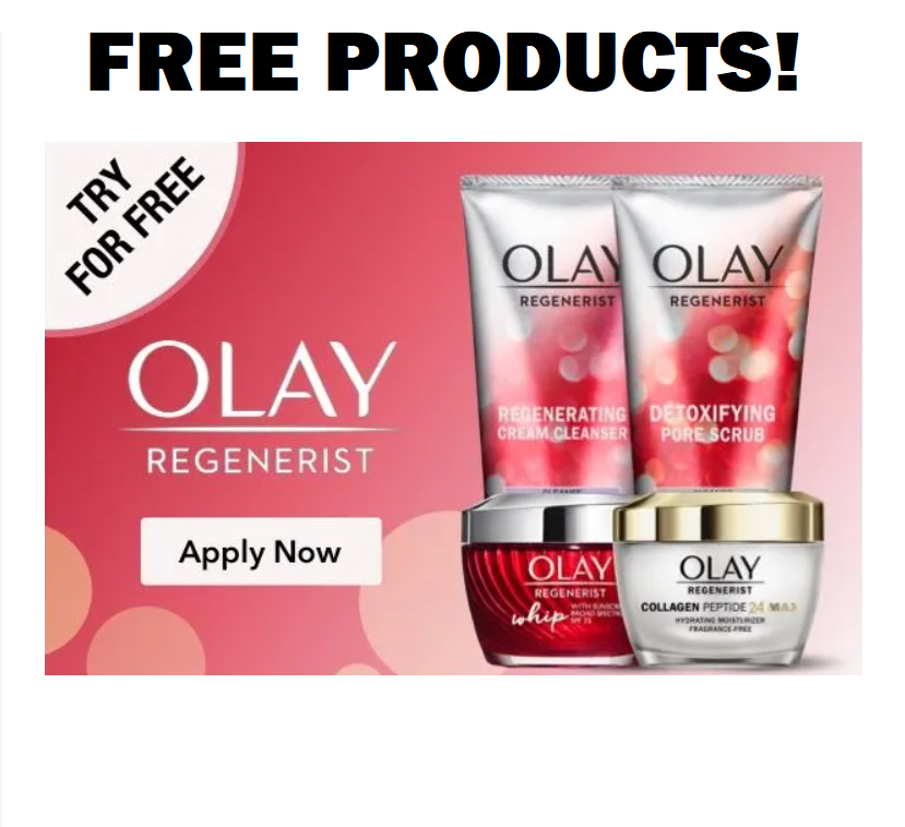 Image FREE Olay Regenerist Skincare Products 