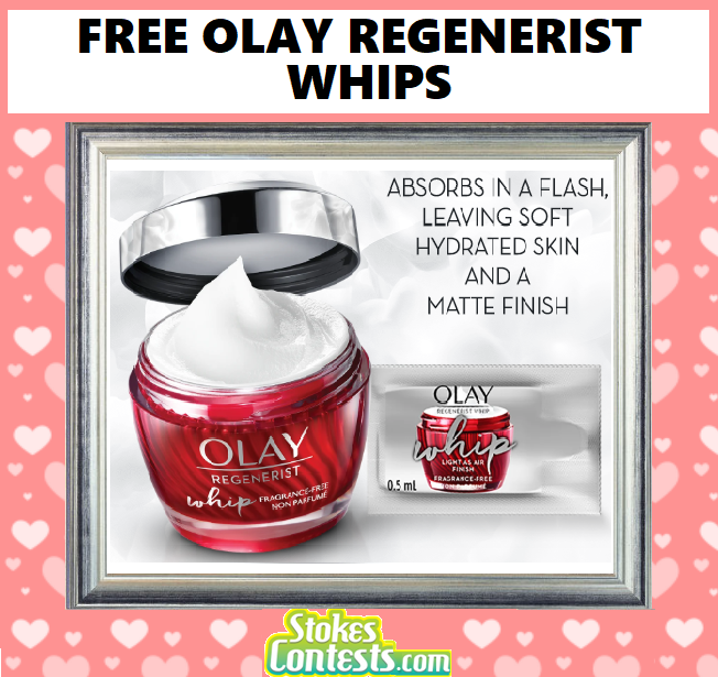 Image FREE Olay Regenerist Whips