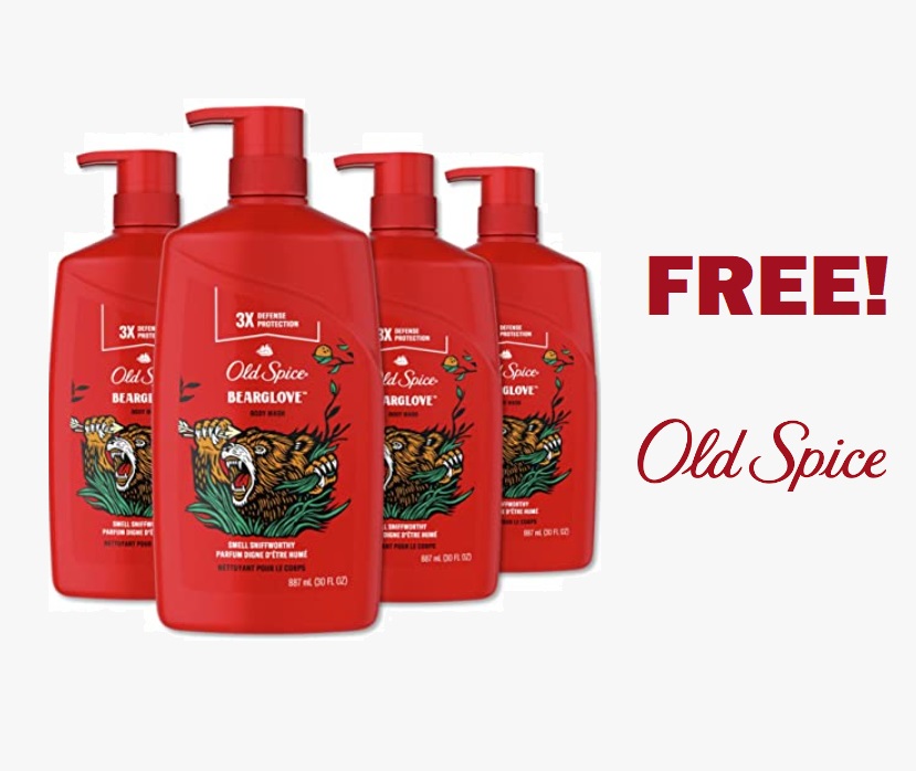 Image FREE Old Spice Body Washes 