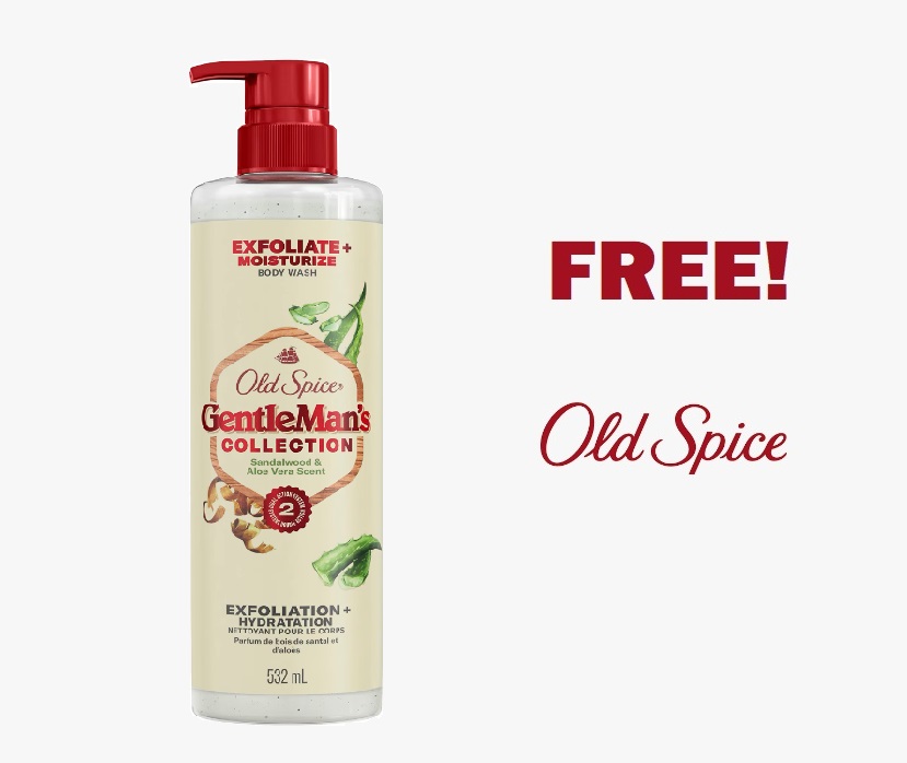 Image FREE Old Spice Body Wash!