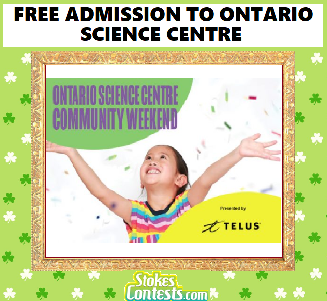 Image FREE Admission to Ontario Science Centre This Weekend!