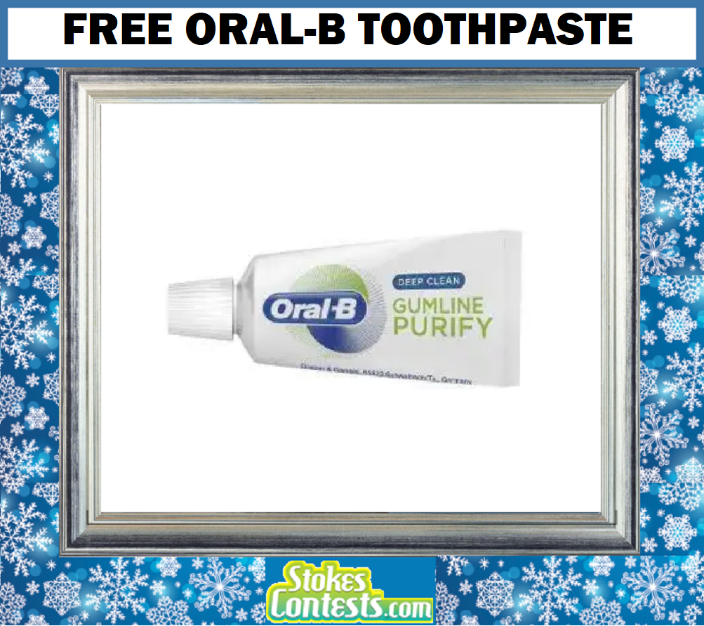 Image FREE Oral-B Toothpaste