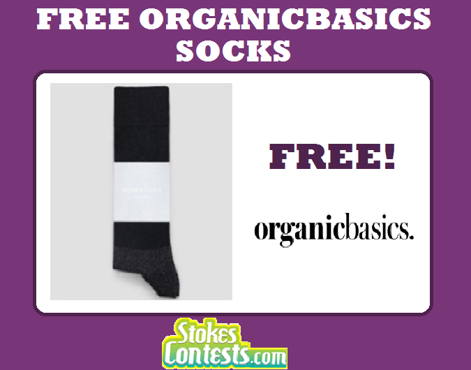 Image FREE Organicbasics Socks or £10 to Spend at OrganicsBasics!