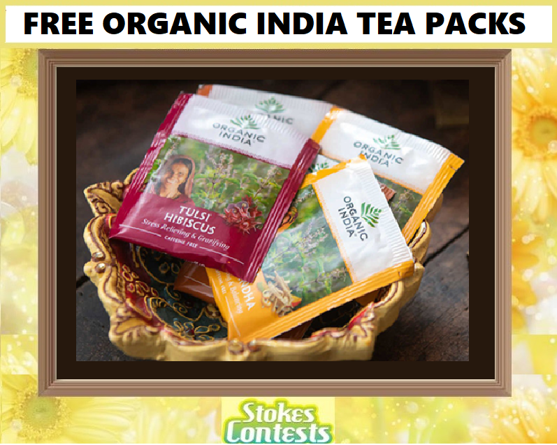 Image FREE Organic India Tea PACK, Tote BAGS, TUMBLER & MORE! WORTH $130+