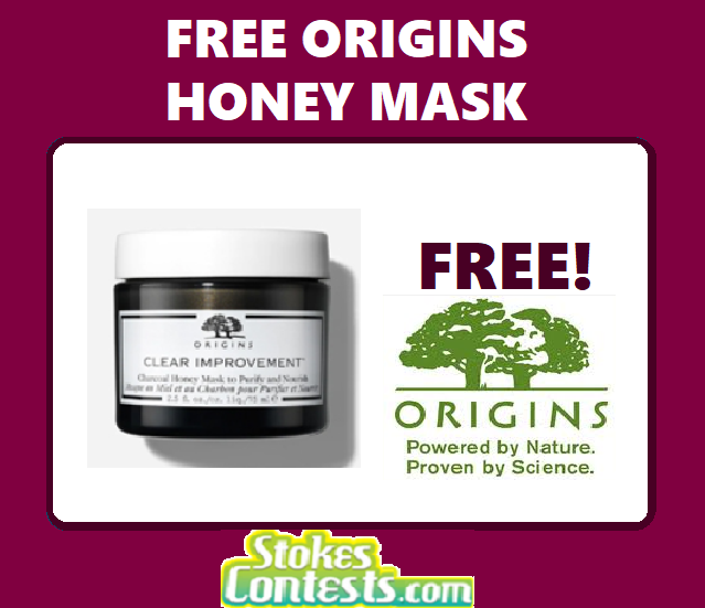 Image FREE Origins Honey Mask