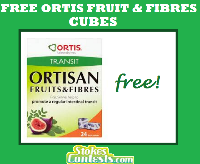 Image FREE Ortis Fruit & Fibres Cubes