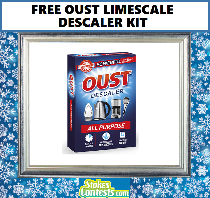 Image FREE Oust Limescale Descaler Kit,