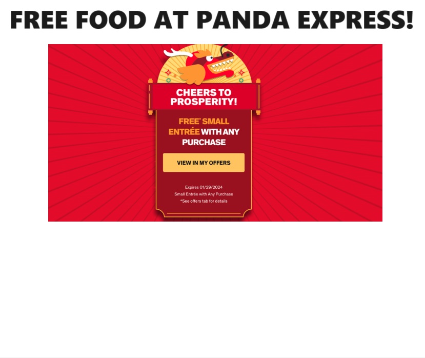 Image FREE Food, Gift Cards, & MORE! at Panda Express