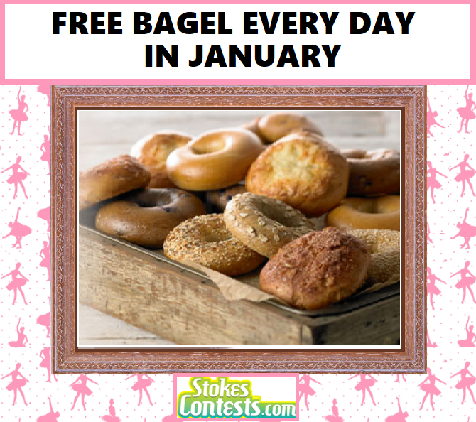 Image FREE Bagel EVERY DAY in January! at Panera Bread