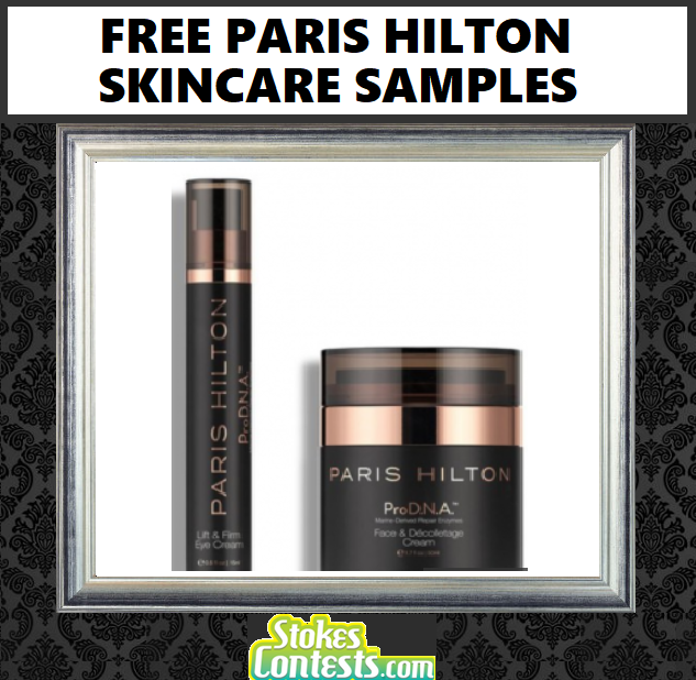 Image FREE Paris Hilton Skincare Sample Pack