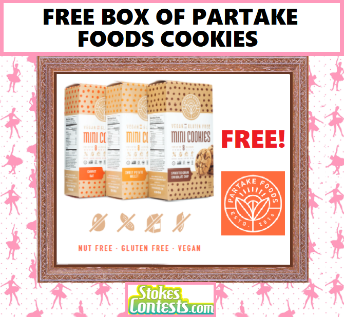 Image FREE BOX of Partake Foods Cookies