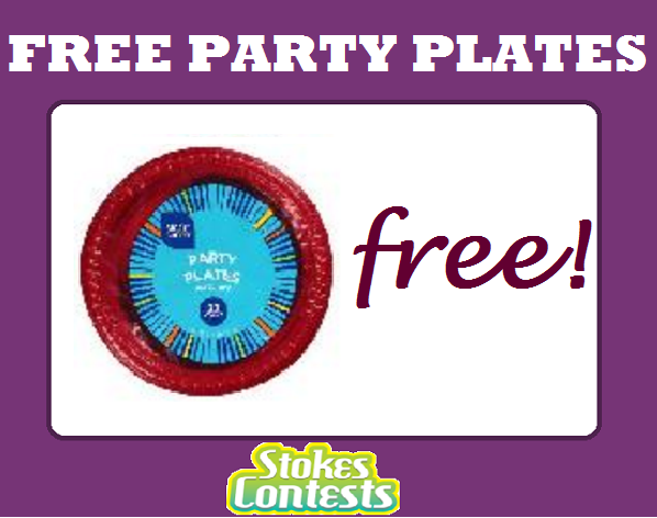 Image FREE Smart Sense Party Plates TODAY ONLY!