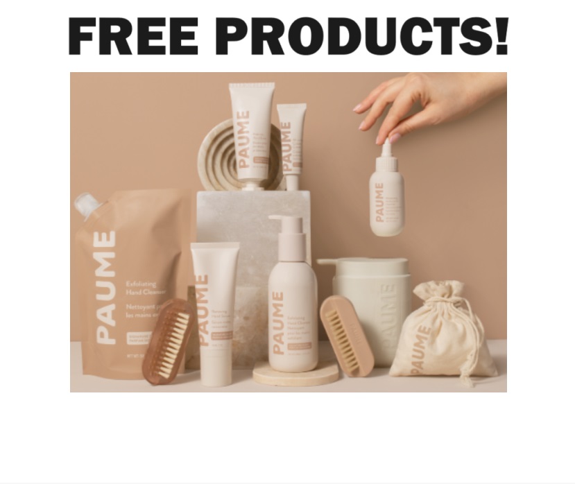 Image FREE Paume Luxury Hand Care Products