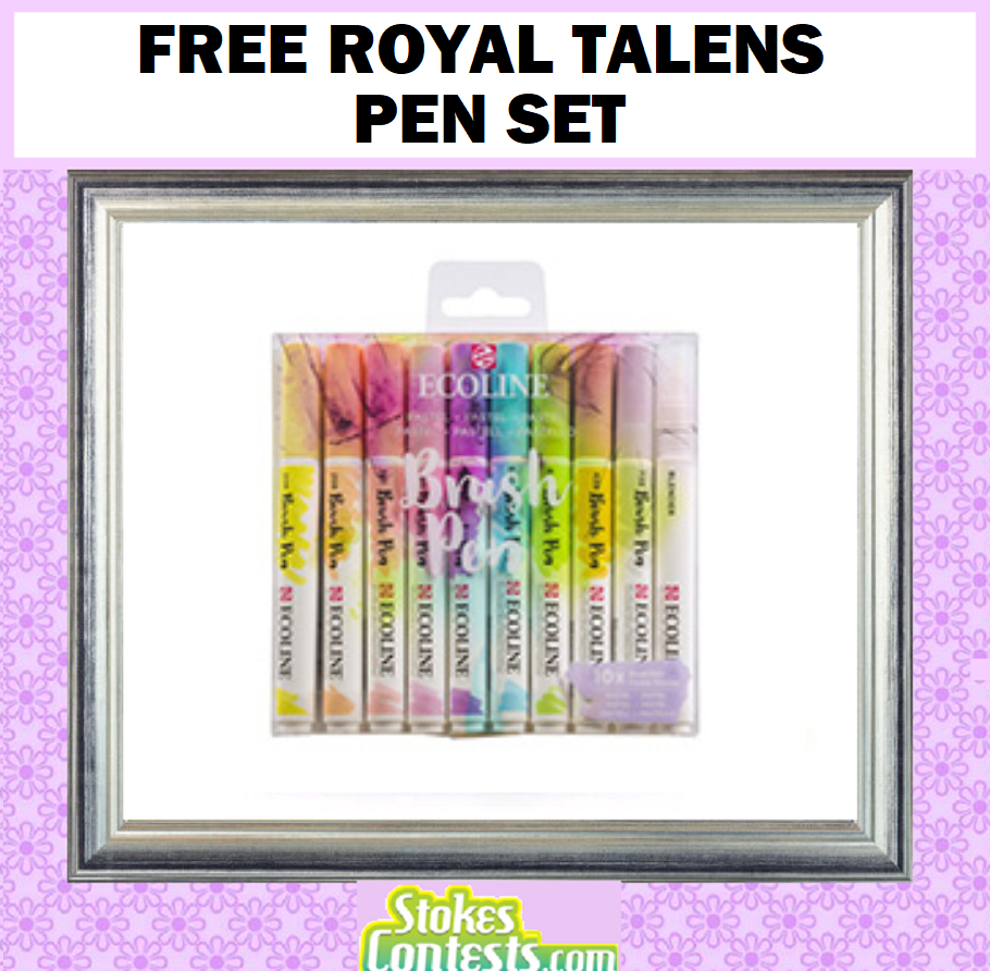 Image FREE Royal Talens Watercolour Brush Pen Sets