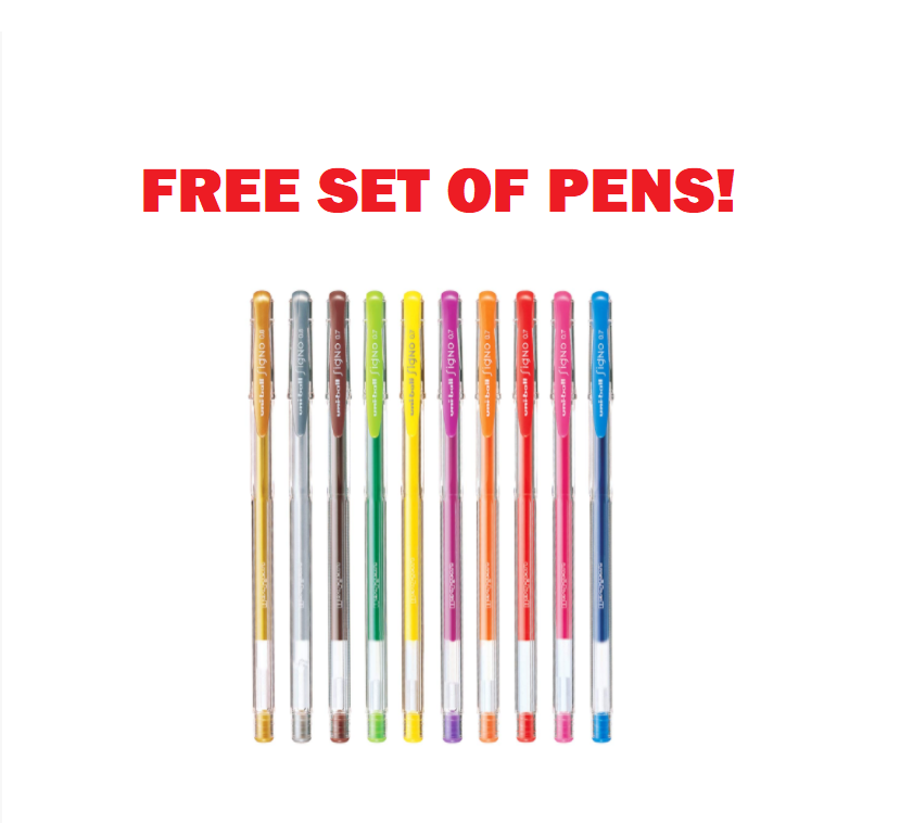 Image FREE Pack of Uniball Pens