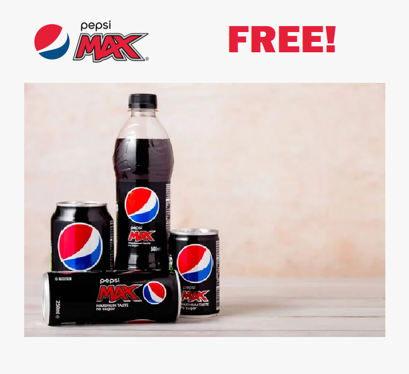 Image FREE £10 Cash Prizes from Pepsi Max