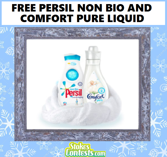 Image FREE Persil Non Bio and Comfort Pure Liquid 