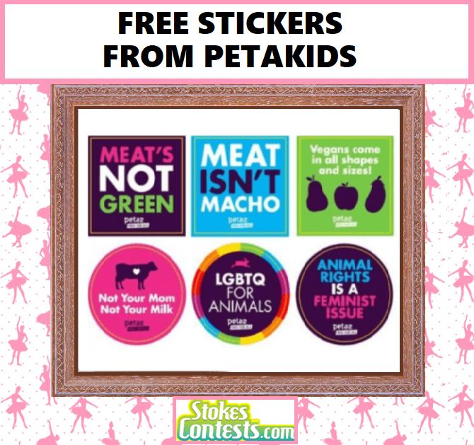 Image FREE Stickers & Activity Books from PetaKids