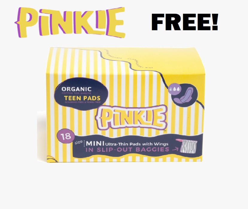 Image FREE Box of Pinkie Organic Period Pads